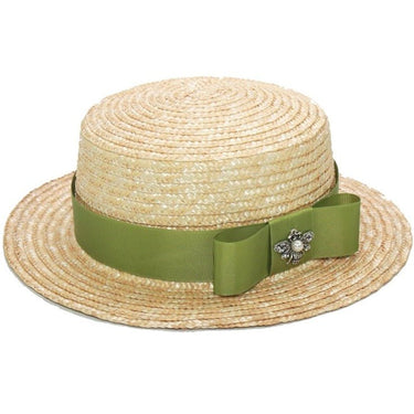 Chapeau De Paille Enfant Mariage Fille